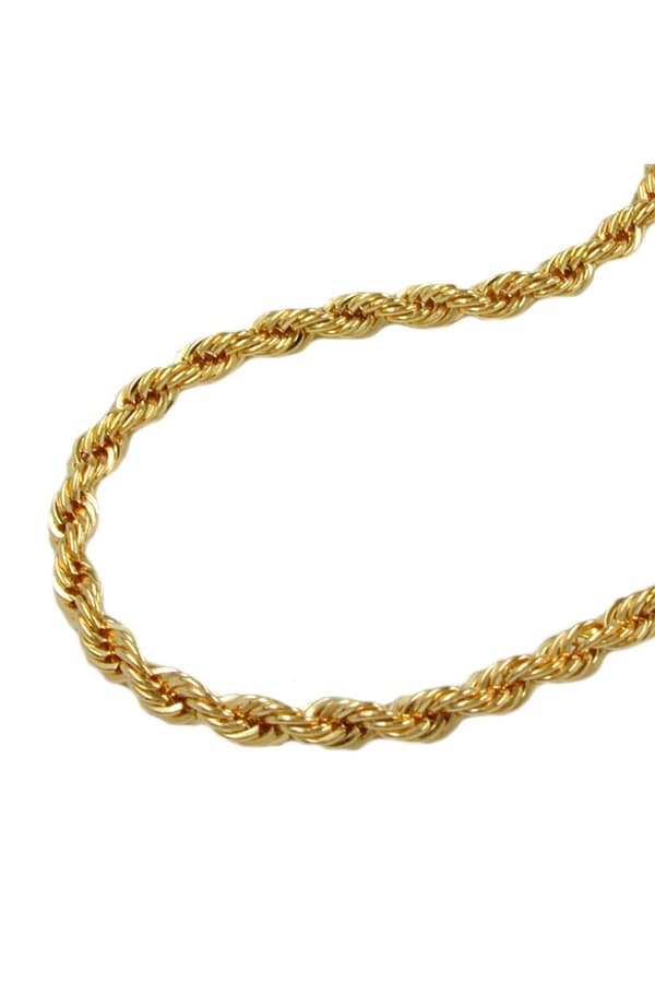 Necklace 2mm French Rope Chain 9k Gold 42cm - GL517004-42
