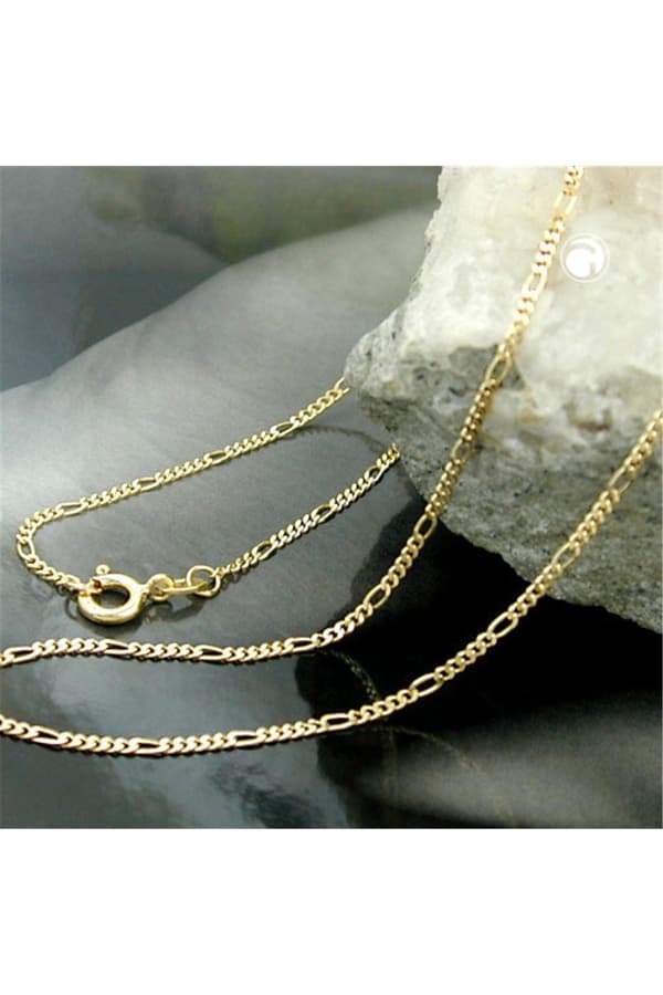Necklace 1.6mm Figaro Chain 9k Gold 42cm - GL510002-42