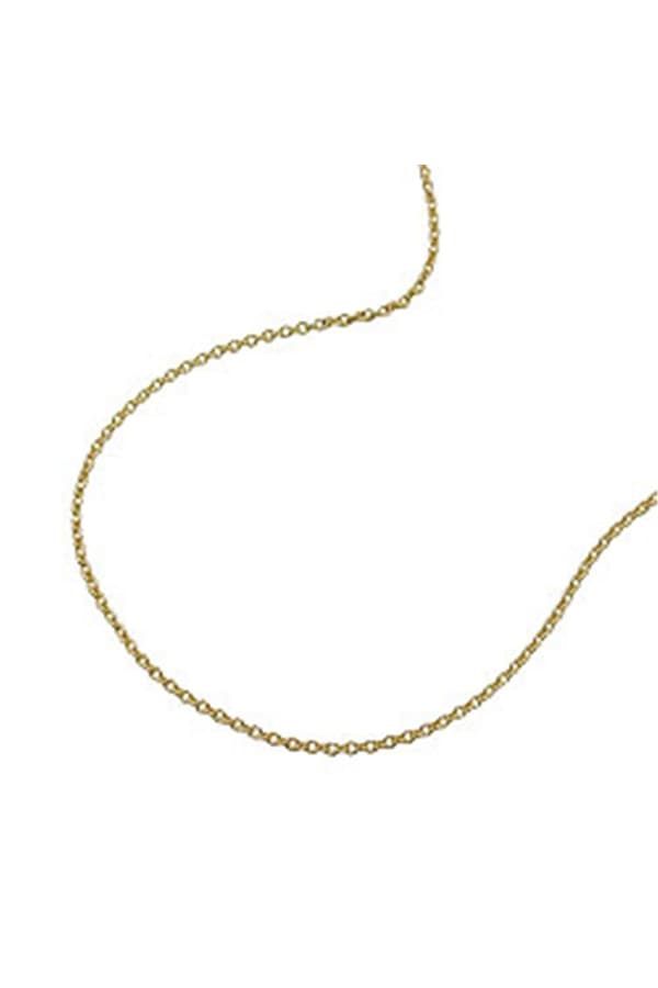 Necklace 1.1mm Round Anchor Chain 9k Gold 45cm - GL511016-45