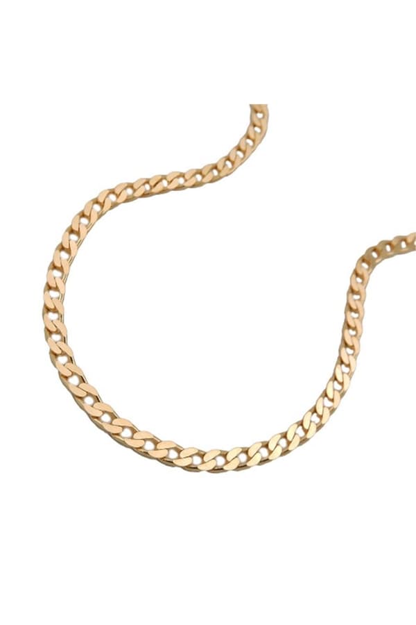 Necklace Open Curb 45cm 14k Gold - GL502005-45