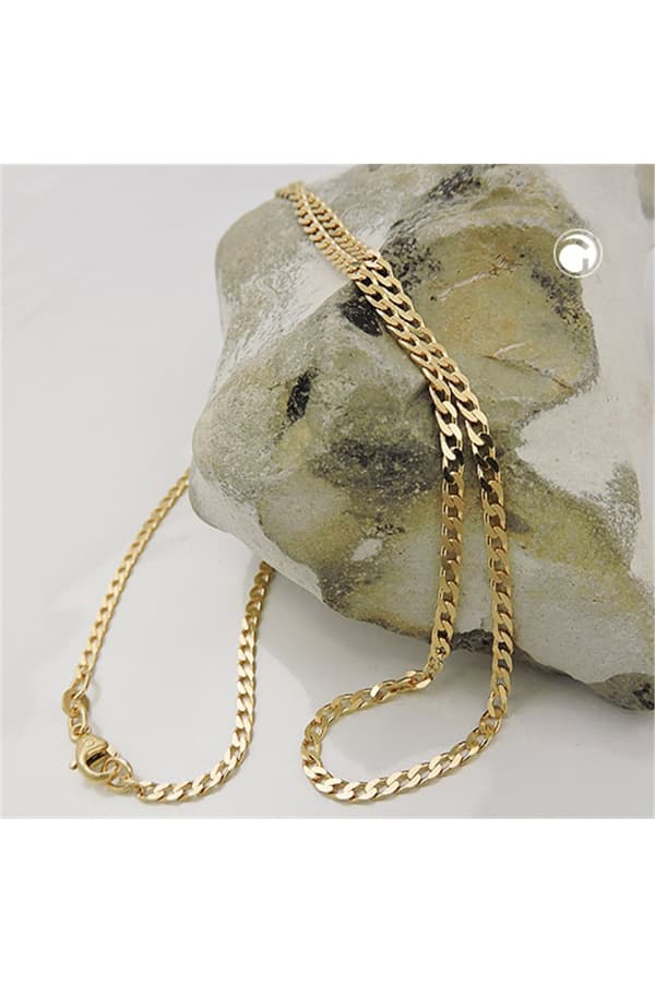 Necklace Open Curb 45cm 14k Gold - GL502005-45