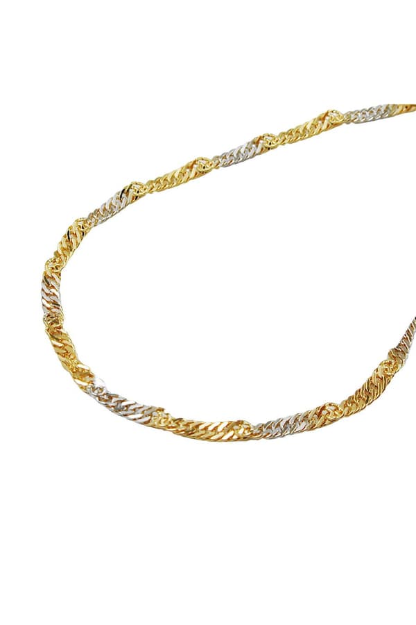 Necklace Singapore 50cm Chain 9k Gold - GL518005-50