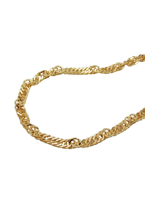 Necklace 1.8mm Singapore Chain 9k Gold 50cm - GL518002-50
