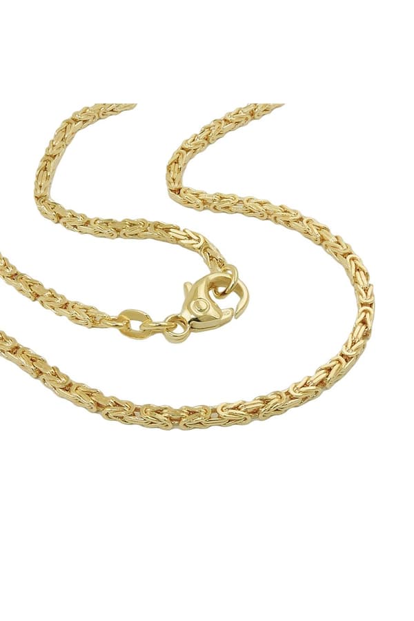 Chain Byzantine 2x2mm 50cm 14k Gold - GL537001-50