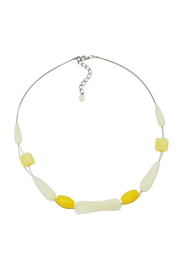 Necklace Yellow-Brown - GL02001