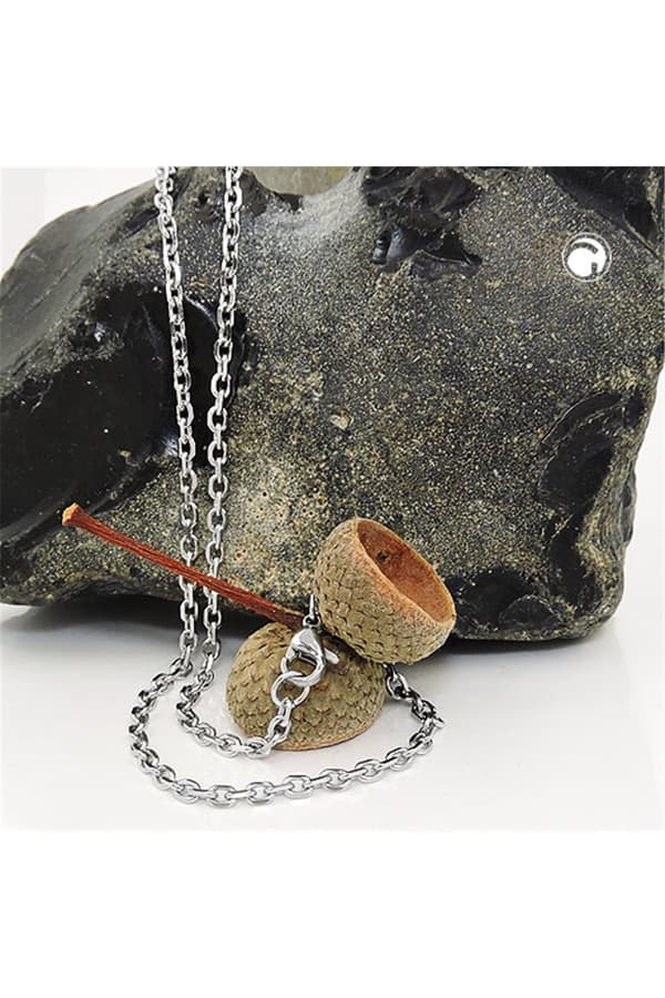 Necklace Anchor Chain Stainless Steel - GL03355-45