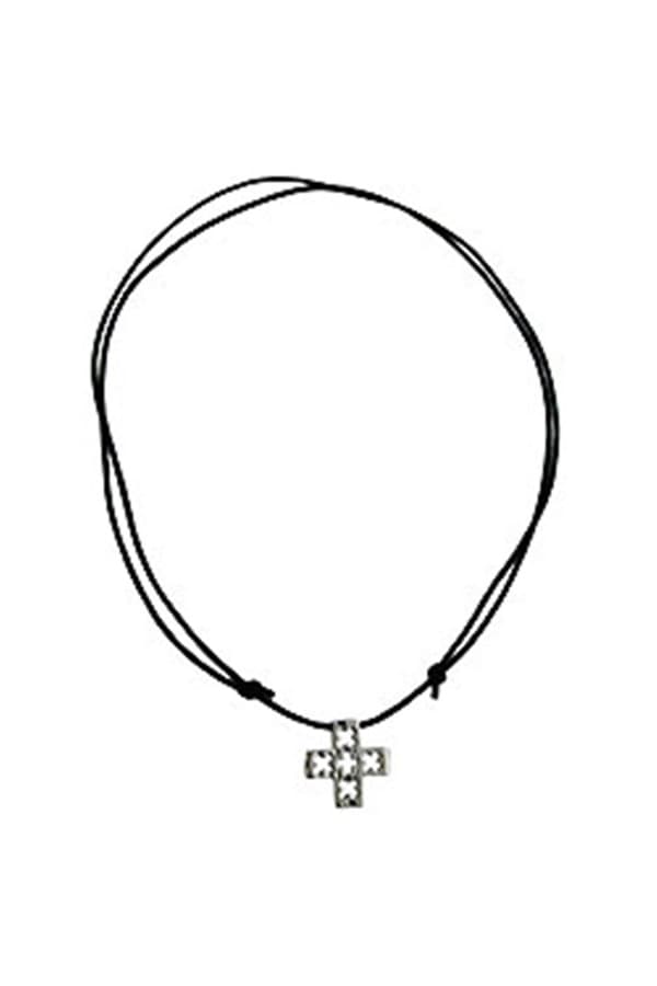 Necklace Cross Stainless Steel 100cm - GL01593