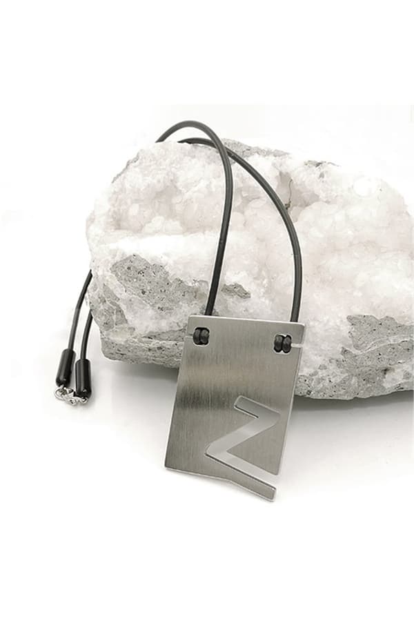 Necklace Initiale Z Stainless Steel 42cm - GL07855z