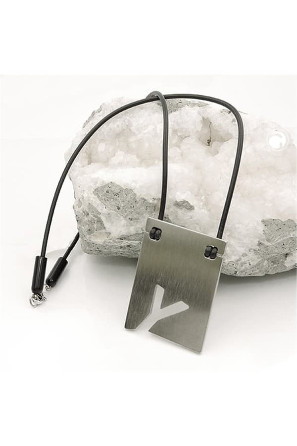 Necklace Initiale Y Stainless Steel 42cm - GL07855y