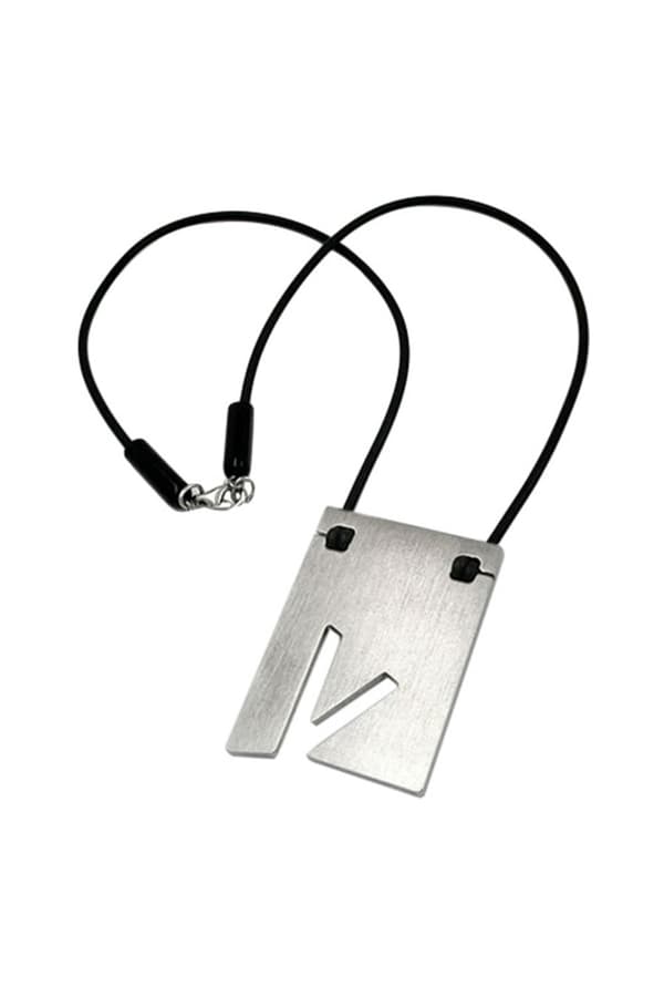Necklace Initiale V Stainless Steel 42cm - GL07855v