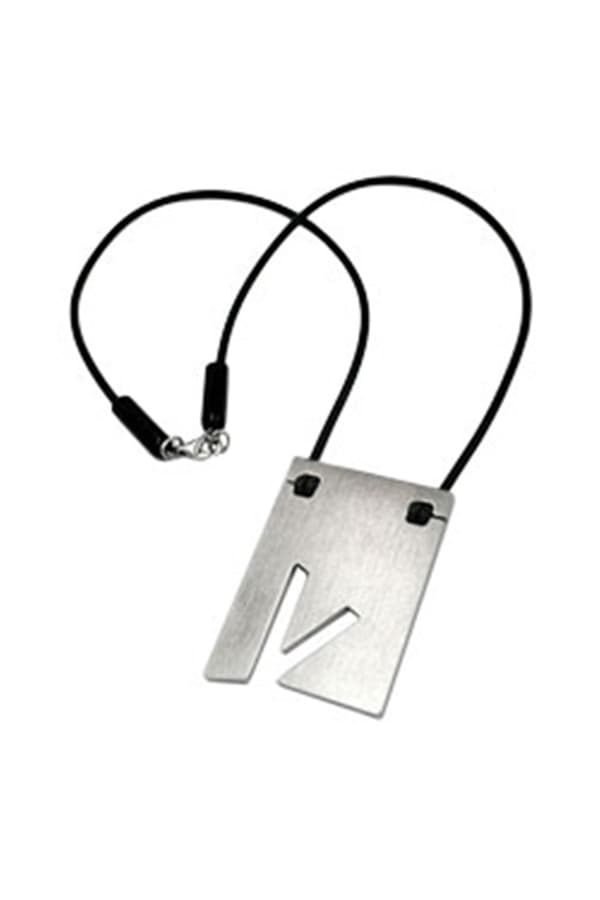 Necklace Initiale V Stainless Steel 42cm - GL07855v