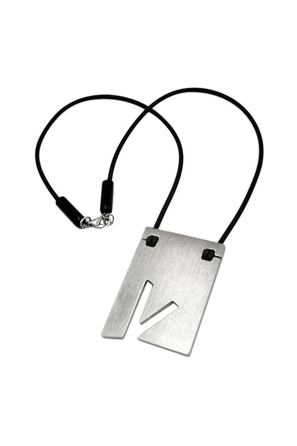 Necklace Initiale V Stainless Steel 42cm - GL07855v