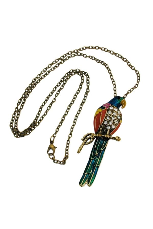 Necklace Parrot Multi-Colored - GL01194