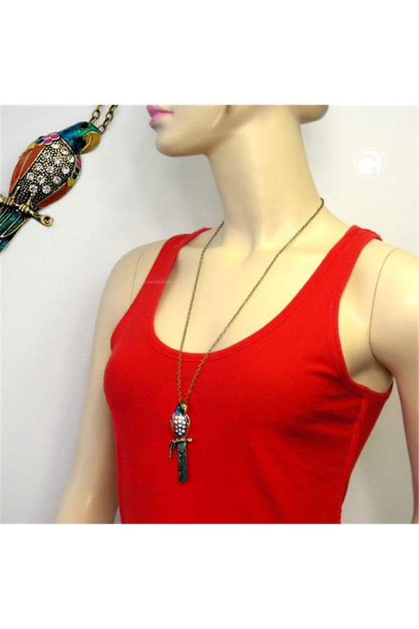 Necklace Parrot Multi-Colored - GL01194