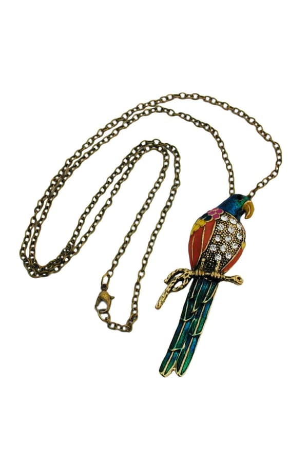 Necklace Parrot Multi-Colored - GL01194