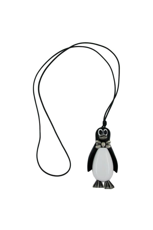 Necklace Penguin Antique-Silver 90cm - GL00239