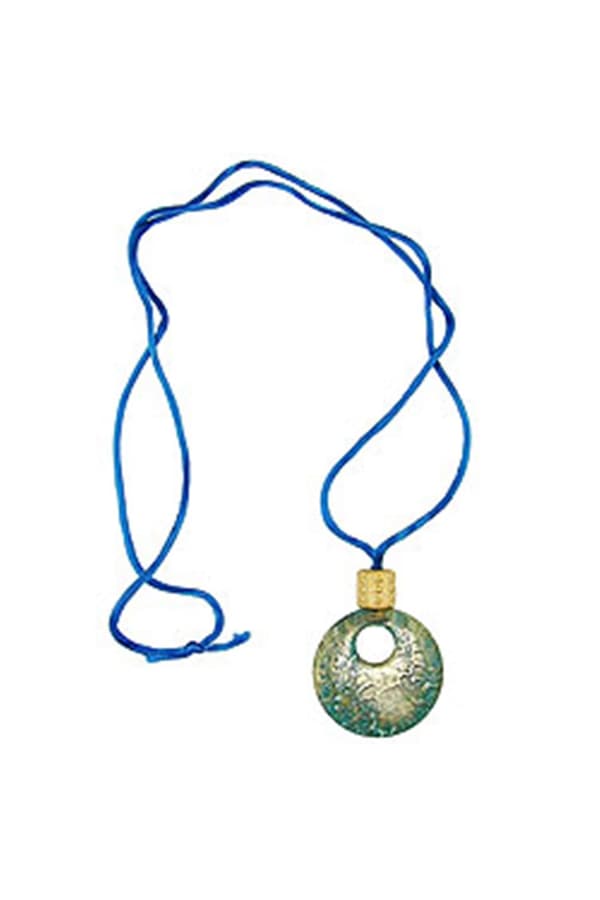 Necklace Pendant Blue/ Transparent - GL06474