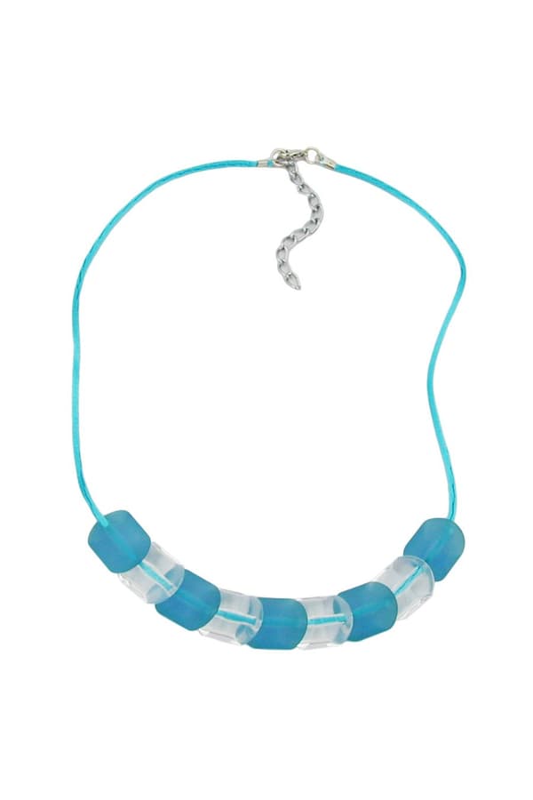 Necklace Beads Turquoise 42cm - GL06448