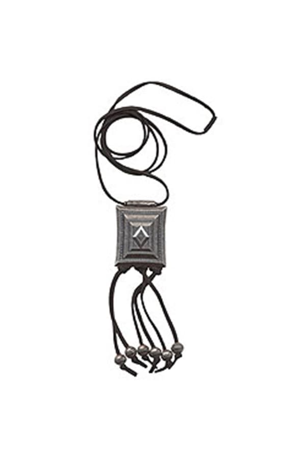 Necklace Square Antique Silver - GL01461