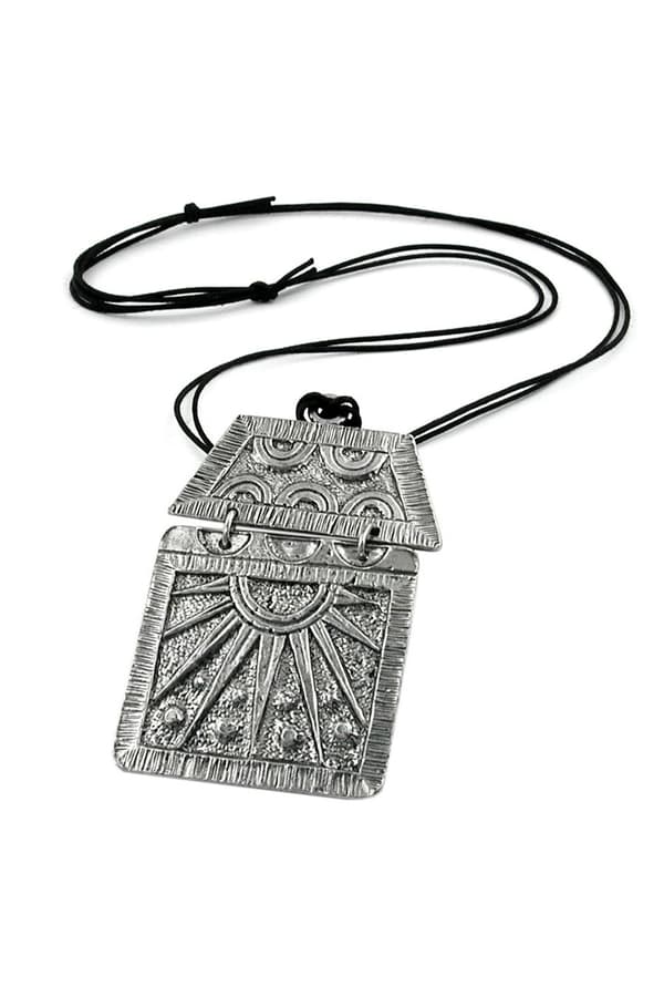 Necklace Pewter Pendant - GL00715