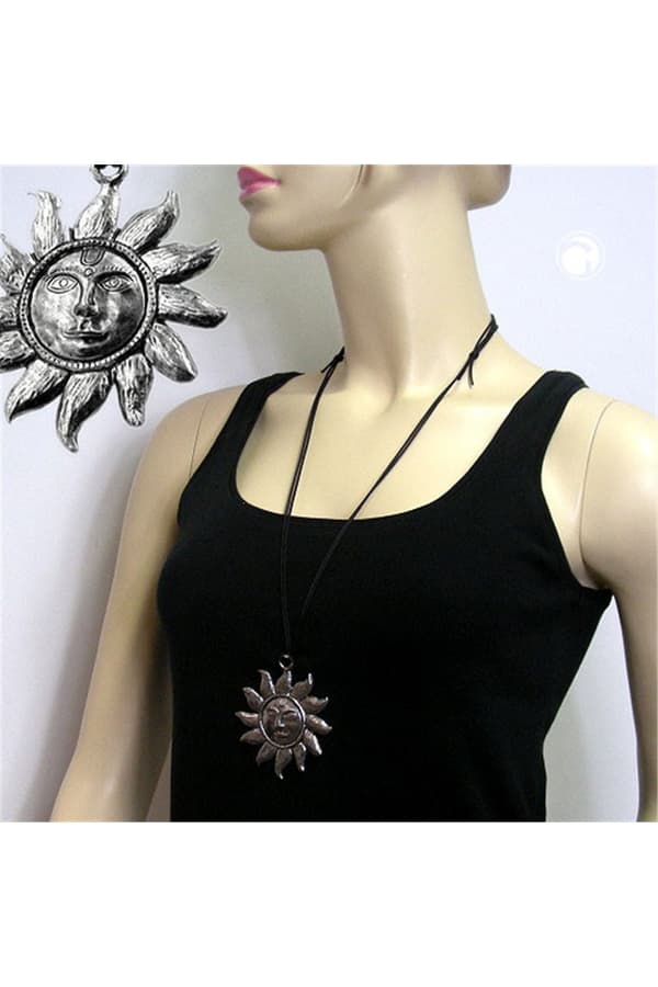 Necklace Pewter Pendant - GL00711