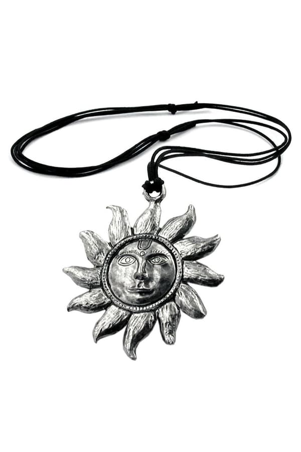 Necklace Pewter Pendant - GL00711