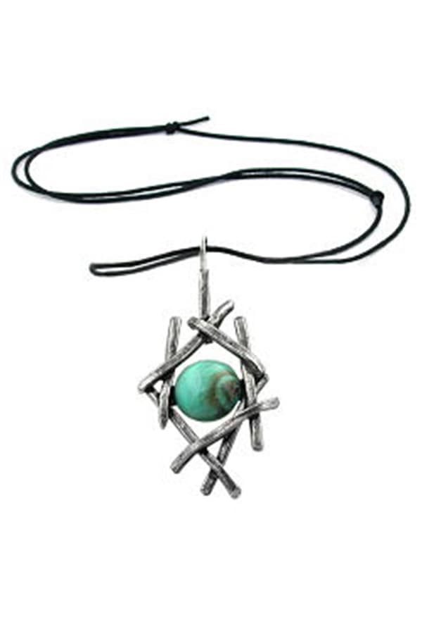 Necklace Pewter Pendant - GL00680