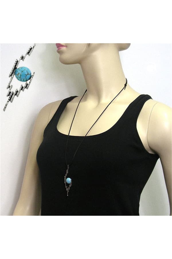 Necklace Pewter Pendant - GL00660