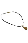 Pikkukuva 1 / 4: Necklace Trapezium Pendant Rhinestone Brown - GL04190