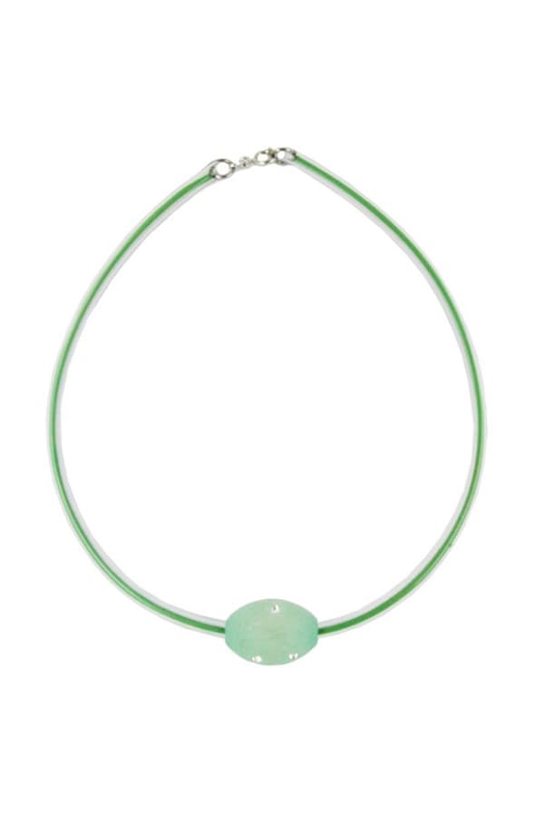 Necklace Olive Mint/Transparent - GL04030
