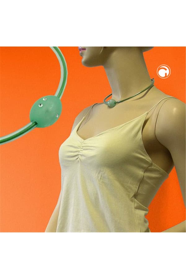 Necklace Olive Mint/Transparent - GL04030