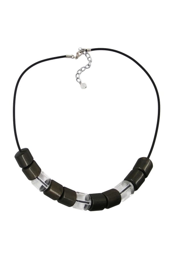 Necklace Beads Transparency 45cm - GL02254
