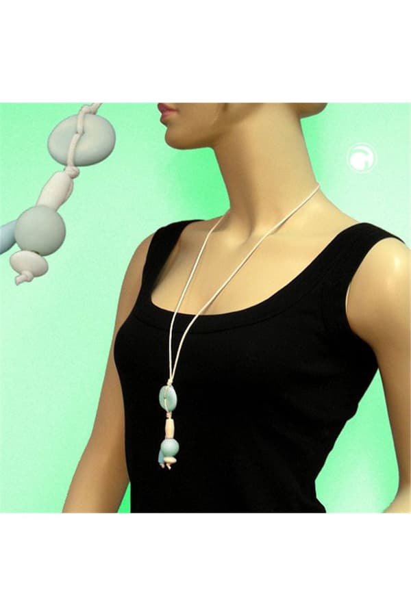 Necklace Pastel-Shade Beads - GL01244