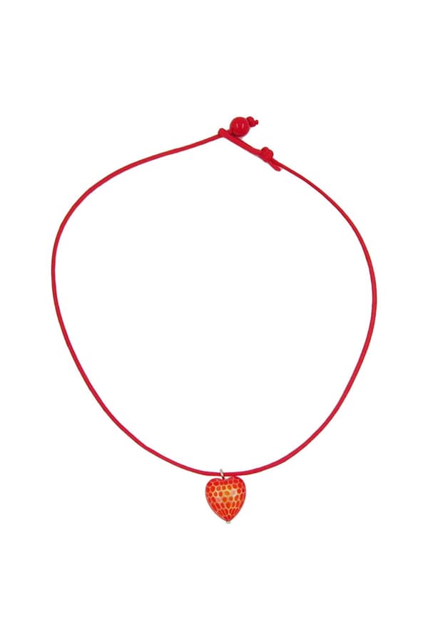 Necklace Heart Red - GL02075