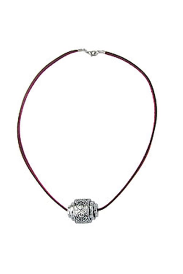Necklace Eye-Catching Bead Chrome - GL01571