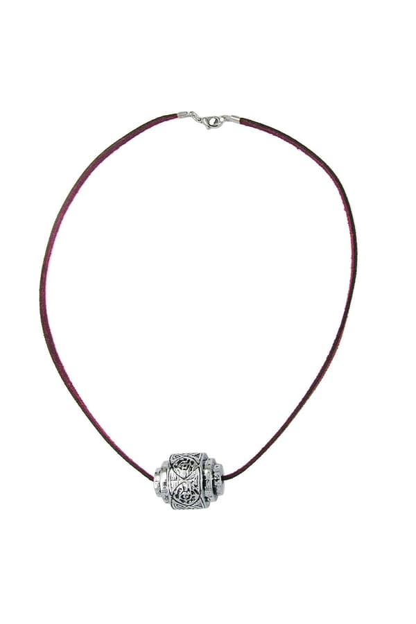 Necklace Eye-Catching Bead Chrome - GL01571