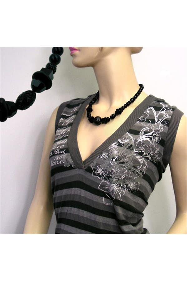 Necklace Honeycomb Beads Die Beads - GL01708