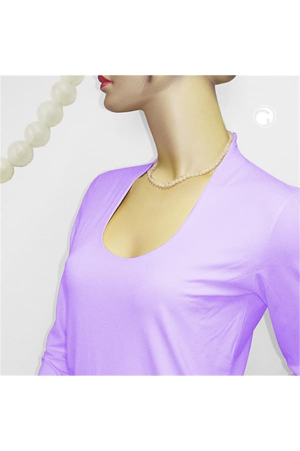 Necklace Only Beads Cream Transparent - GL00995
