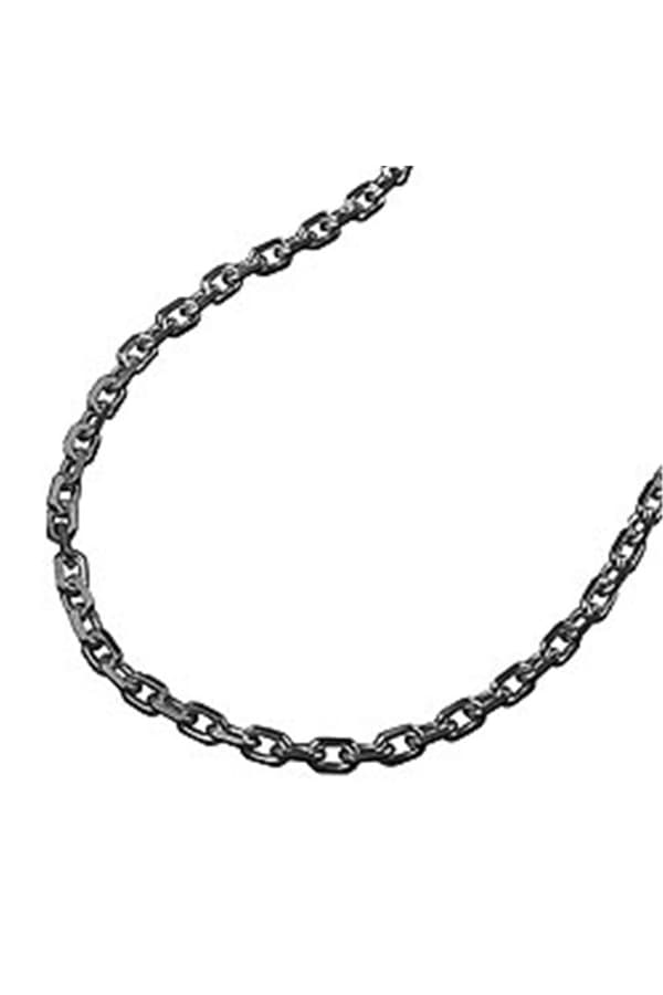 Necklace 2mm Anchor Chain Rhodium Plated Silver 925 40cm - GL111038-40
