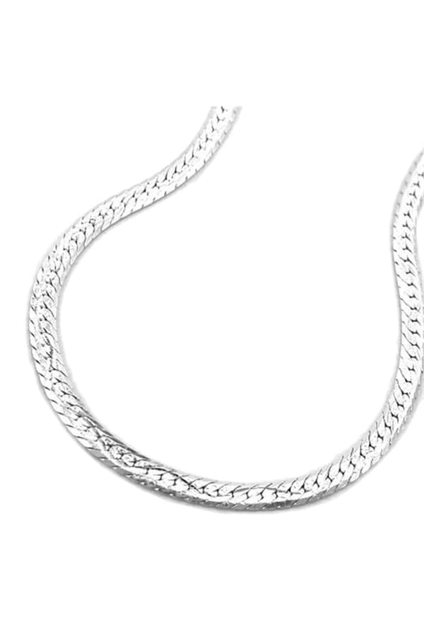 Necklace 2.2mm Snake Flat Matt Diamond Cut 925 42cm - GL131000-42