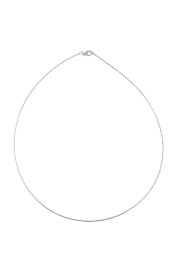 Necklace Tonda Round Chain Silver 925 - GL138006-45