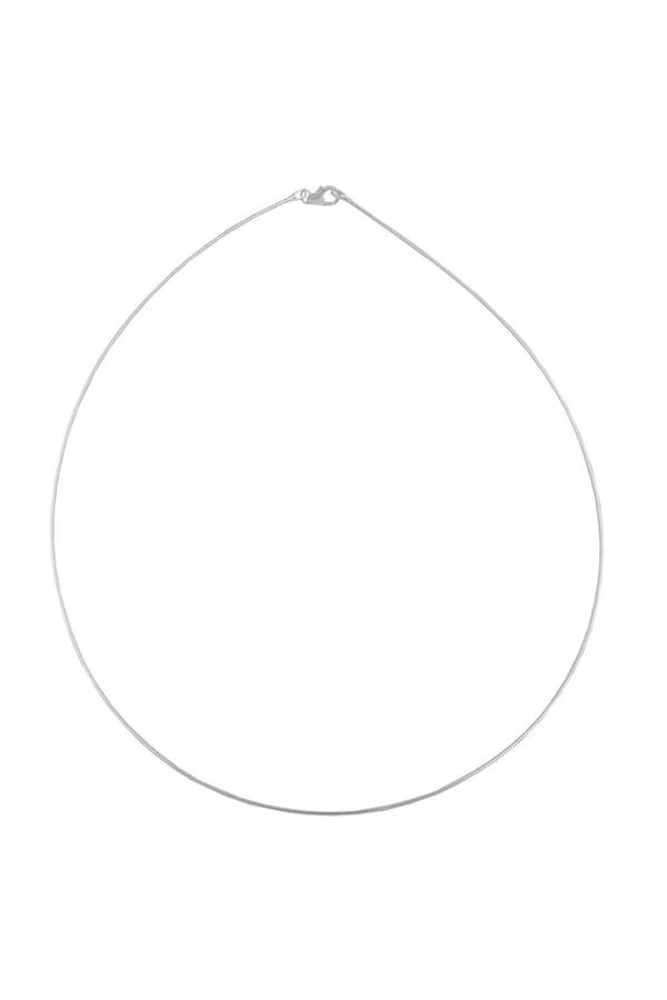 Necklace Tonda Round Chain Silver 925 - GL138006-45