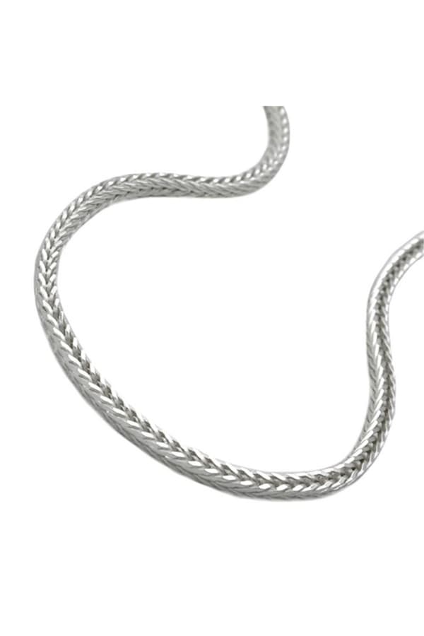 Necklace 1,5mm Foxtail Chain Square Silver 925 50cm - GL128002-50