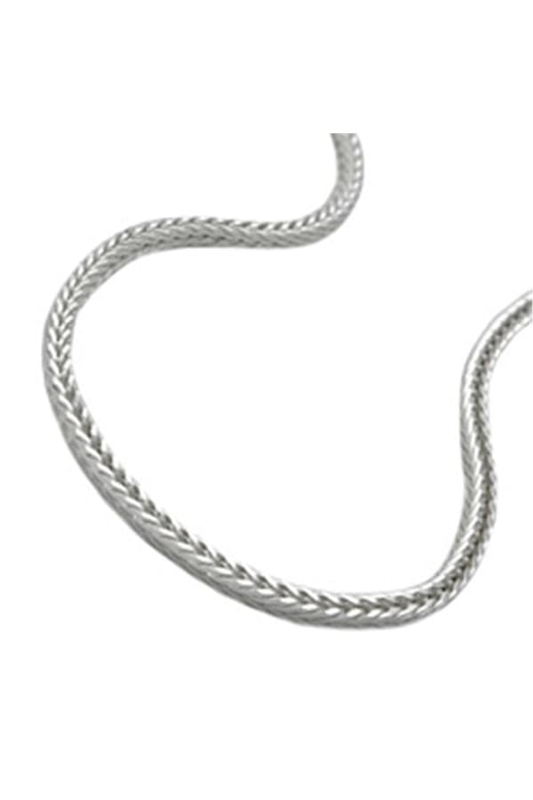 Necklace 1,5mm Foxtail Chain Square Silver 925 50cm - GL128002-50
