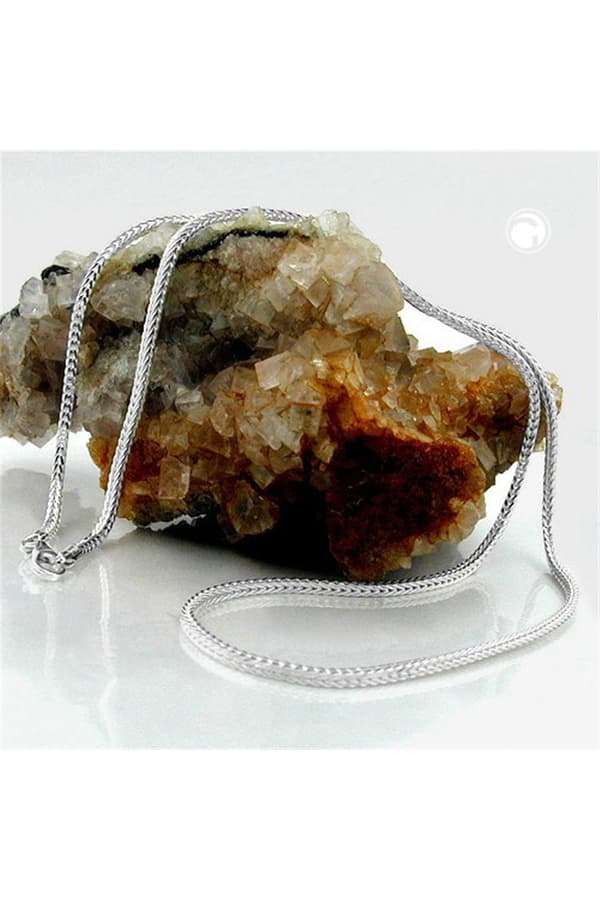 Necklace 1,5mm Foxtail Chain Square Silver 925 50cm - GL128002-50