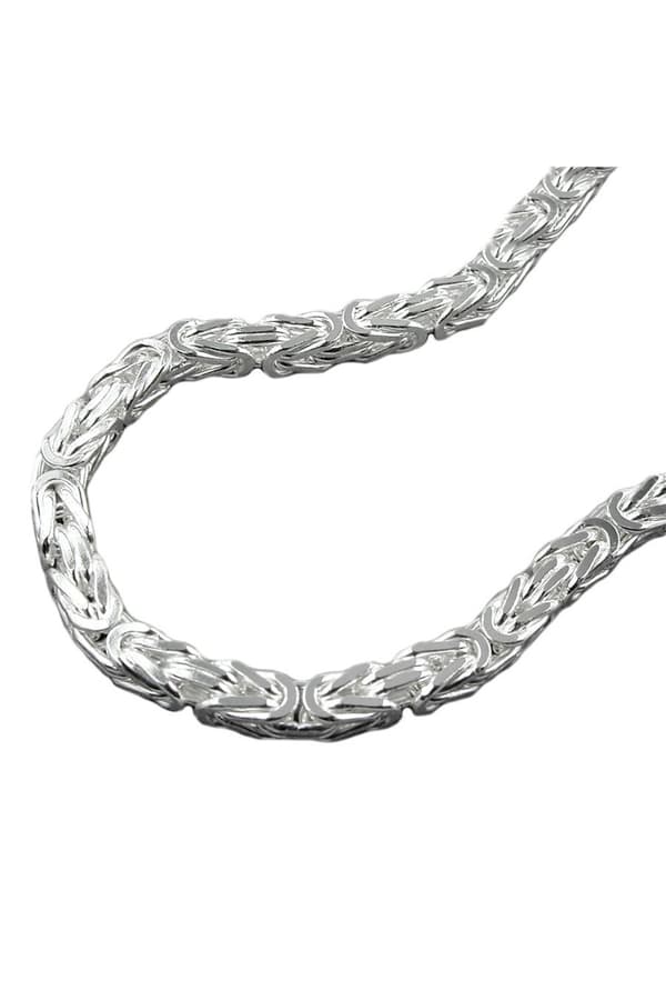Chain Byzantine 4mm 55cm Silver 925 - GL137001-55