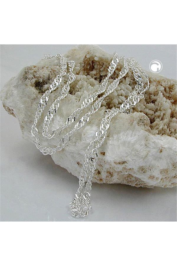 Necklace 3mm Singapore Chain Diamond Cut Silver 925 70cm - GL118000-70