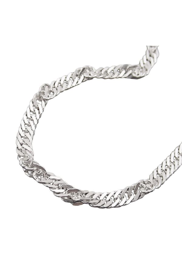 Necklace 3mm Singapore Chain Diamond Cut Silver 925 70cm - GL118000-70