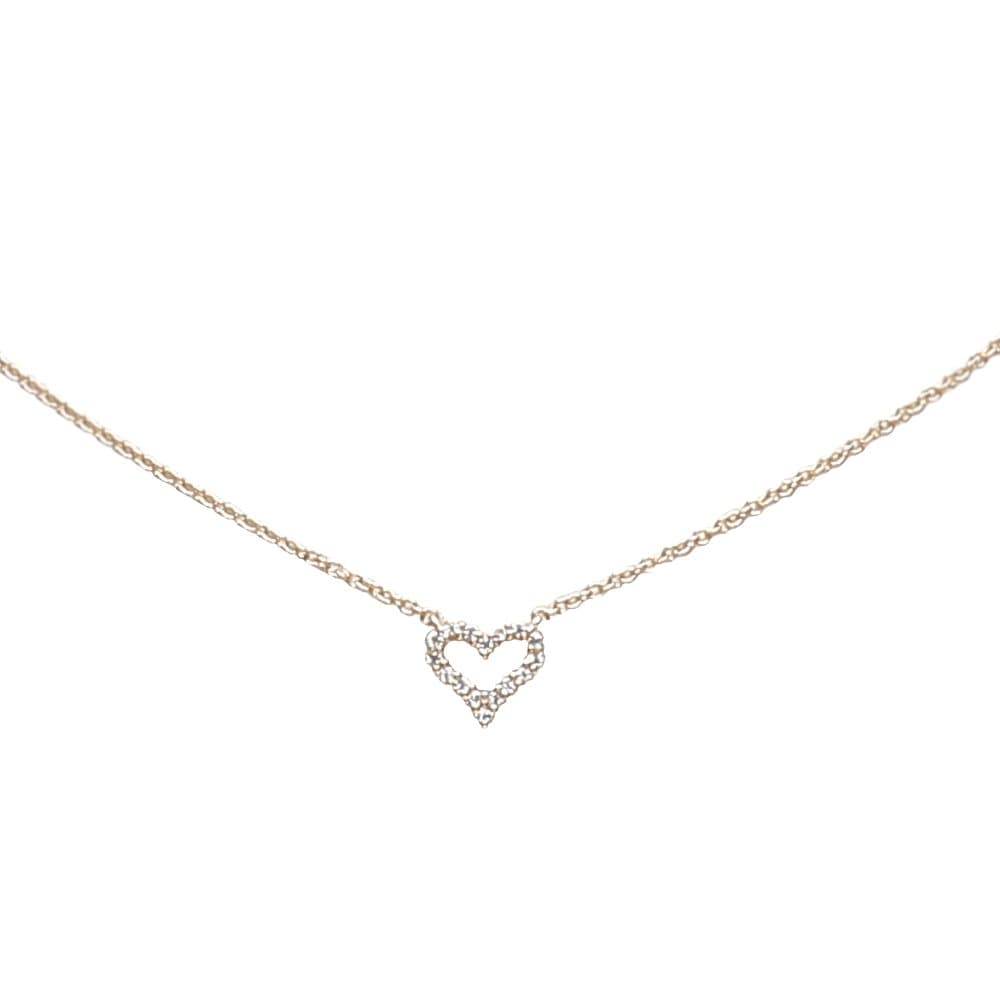 Tiffany Sentimental Heart Necklace Silver