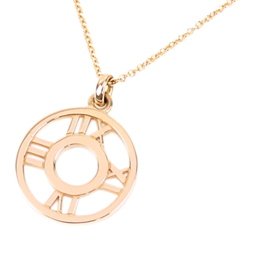Tiffany Atlas Open Diamond Necklace Gold